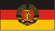 Deutsche Demokratische Republik  DDR Flagge